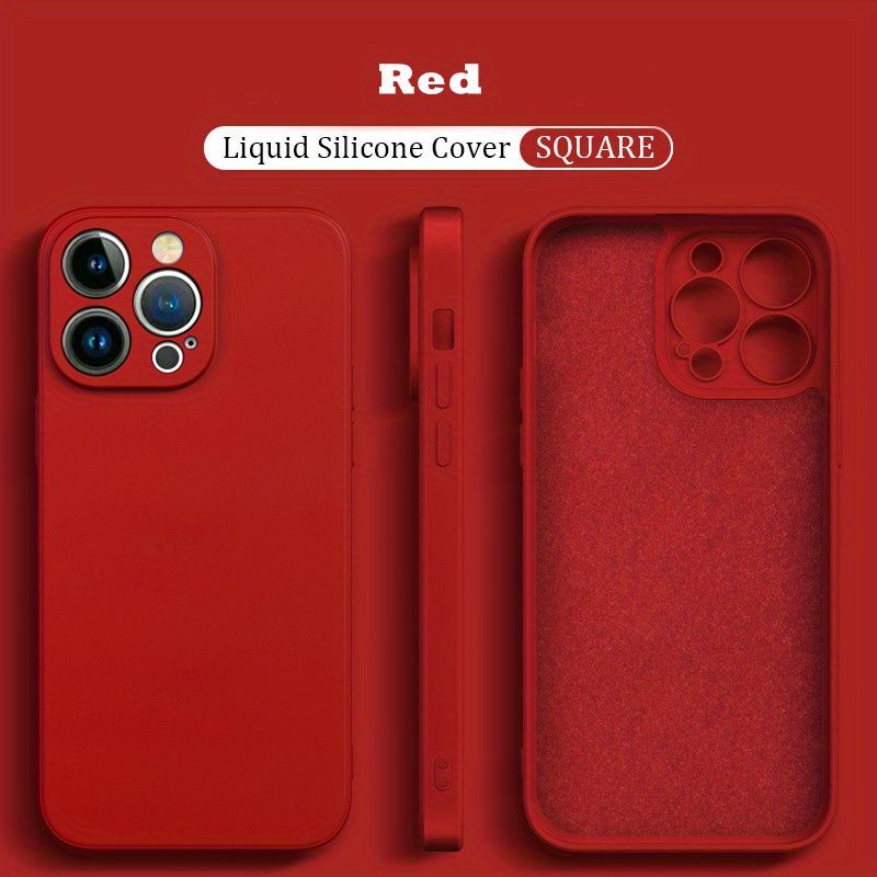 Shockproof Liquid Silicone Phone Case Various Iphone Models - Temu | Temu Affiliate Program