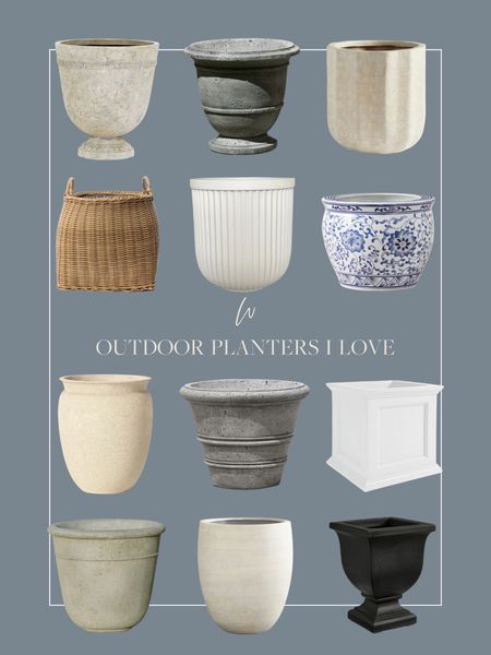 Patio season is just about here! If you’re like me, you love adding florals and greenery to your outdoor living spaces—front porch, back patio, etc! I’ve rounded up some of my favorite outdoor planters of all materials, sizes, and price points! 

#LTKSeasonal #LTKhome #LTKstyletip