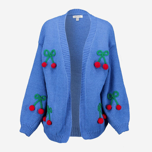 Blue Cherries Cardigan | TK Maxx