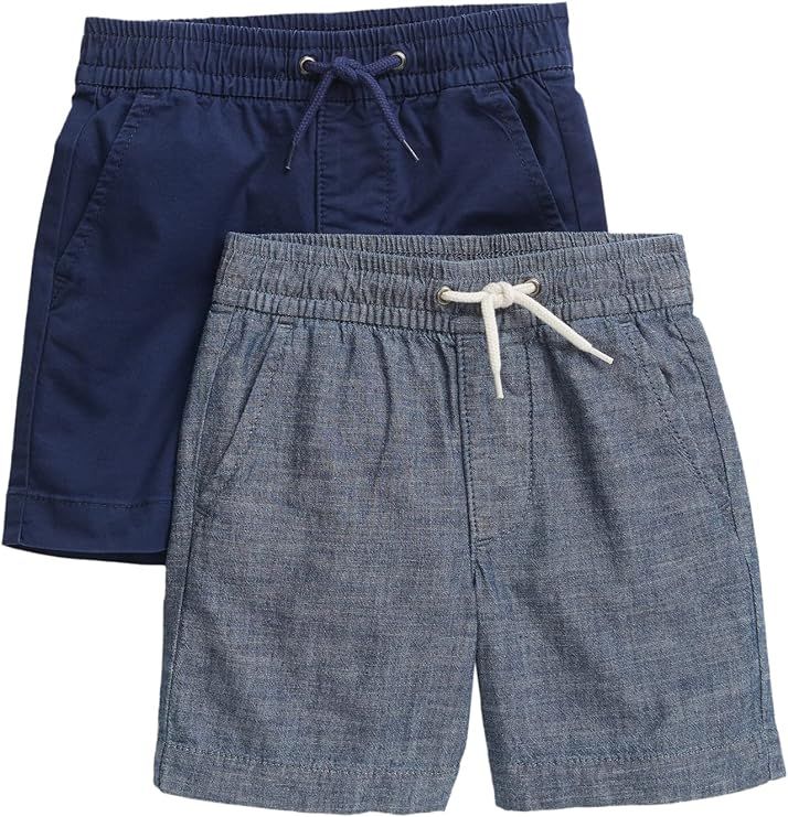 GAP Baby Boys' 2-Pack Easy Pull-on Shorts | Amazon (US)