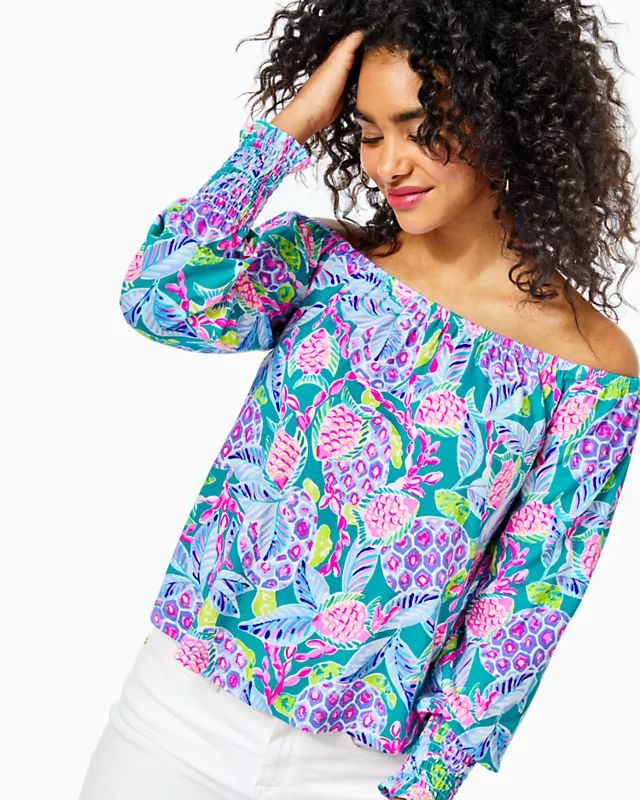 Lana Off-The-Shoulder Top | Lilly Pulitzer