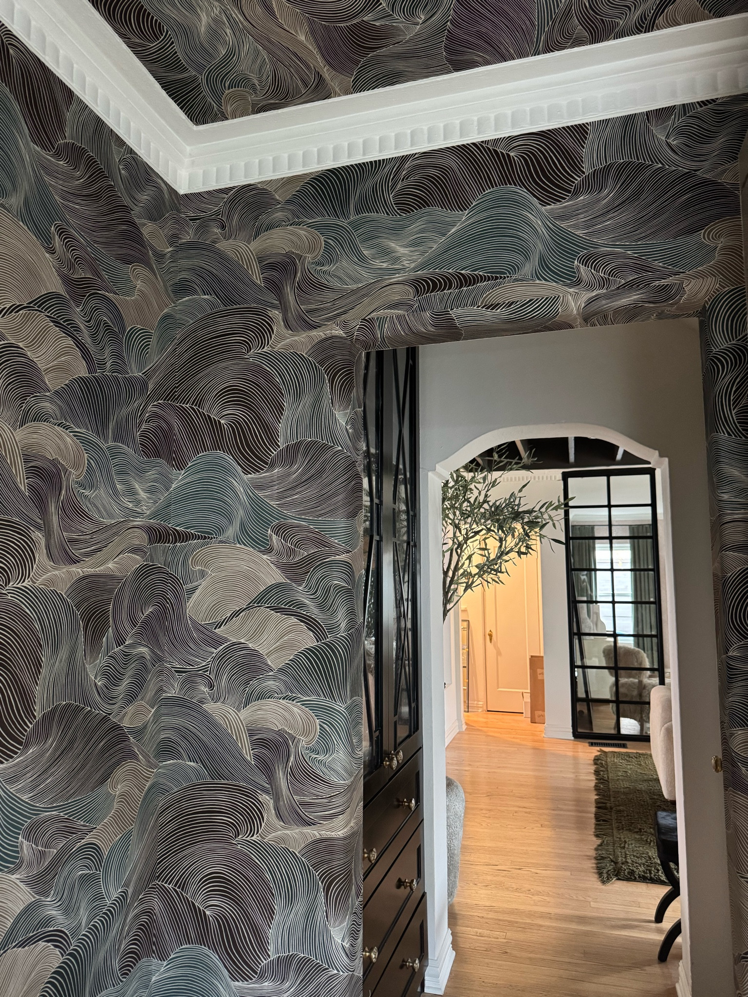 Linking my pantry wallpaper here!

#LTKHome