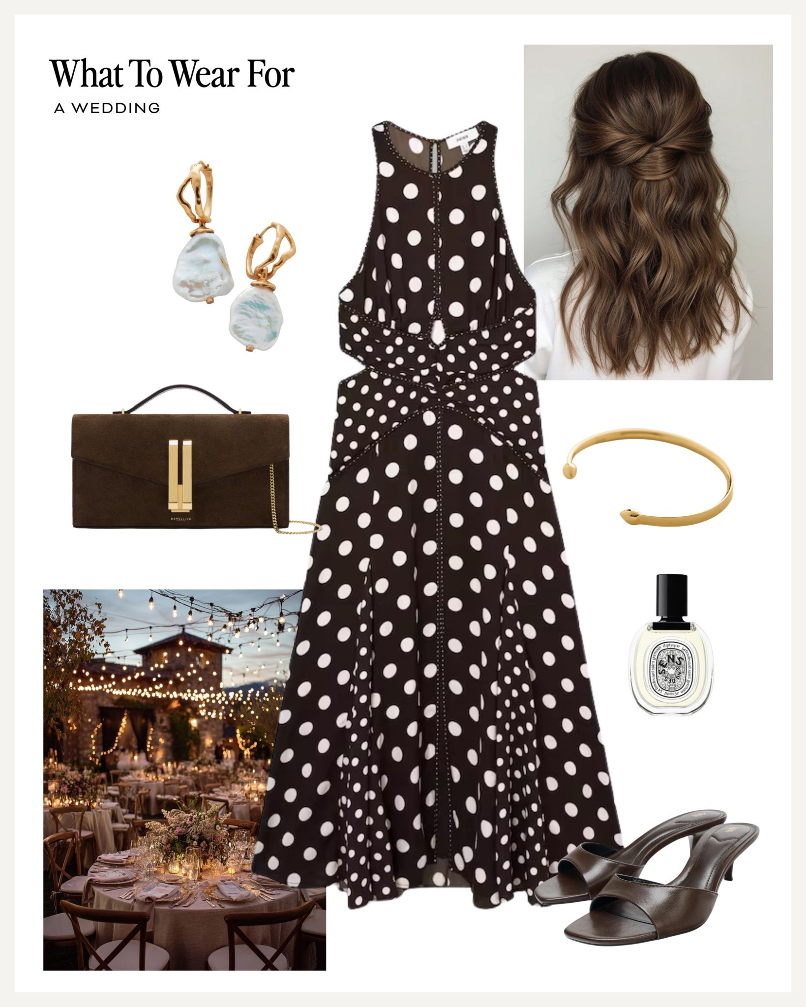 Spring summer wedding guest outfit 🤎

#LTKwedding #LTKspring