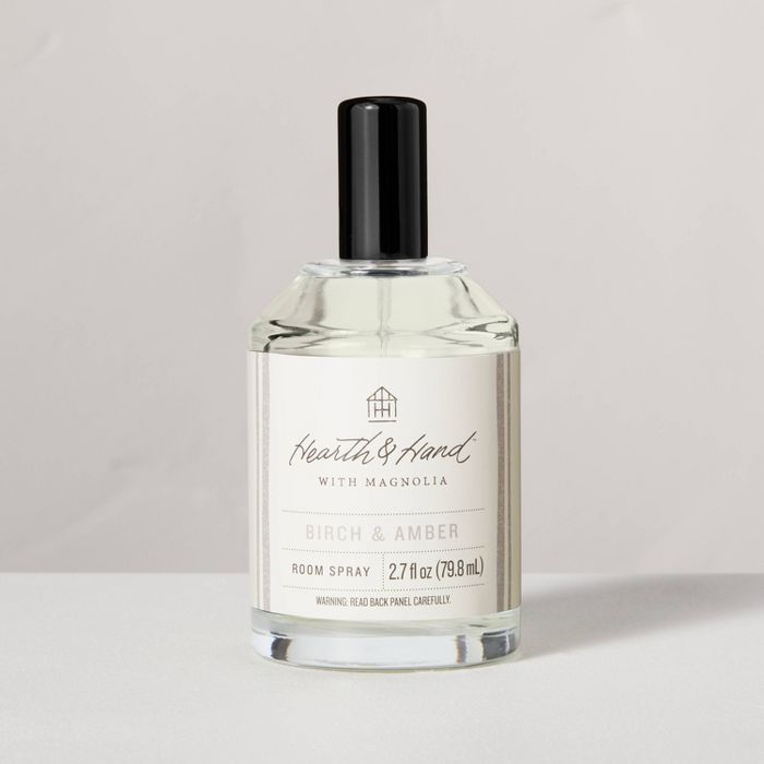 2.7 fl oz Birch &#38; Amber Seasonal Refresher Room Spray - Hearth &#38; Hand&#8482; with Magnoli... | Target