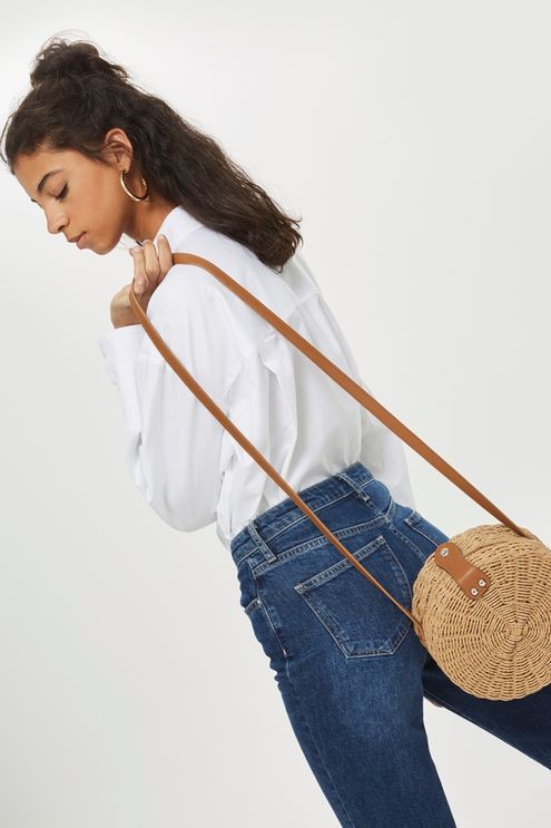 Barbar Straw Circle Cross Body Bag | Topshop US