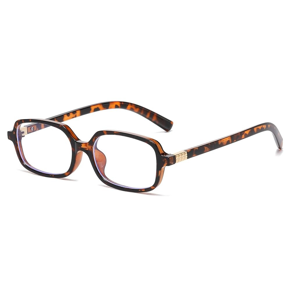 Square Blue Light Blocking Glasses Retro Rectangle Glasses for Women Men Small Fashion Vintage Ey... | Amazon (US)