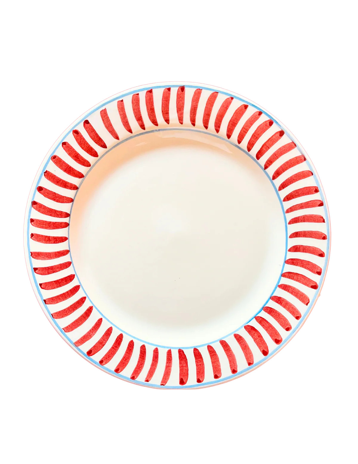 Red Diner Plate, Set of 6 | Over The Moon