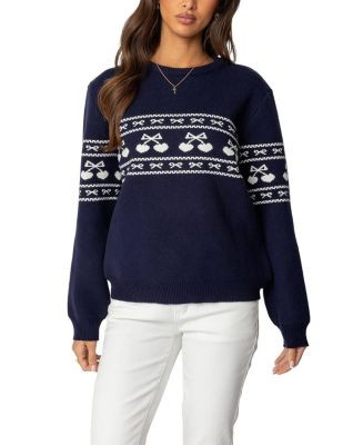 Edikted Holiday Cheer Sweater  | Bloomingdale's Women | Bloomingdale's (US)