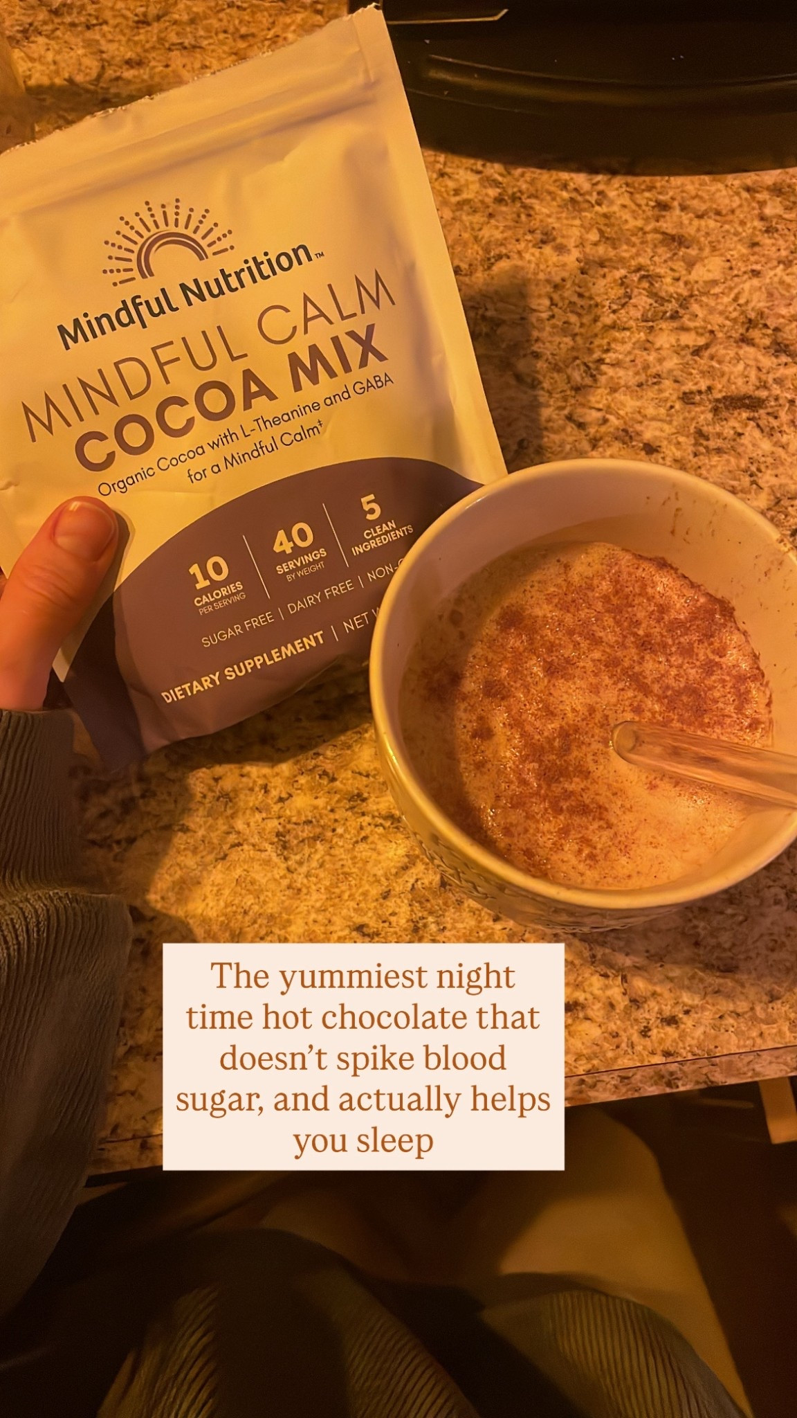 It’s actually yummy, and NO “natural flavors” 
After a few nights of sipping on this I legit sleep deeper  

#LTKValentine #LTKmomlife #LTKdayinmylife