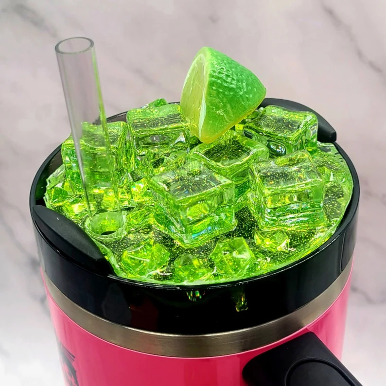 Custom Lime Ice Stanley Topper Custom Stanley Topperlime Ice Stanley Topper30/40oz Stanley Topper... | Etsy (US)