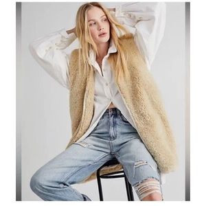 Free People Faux Fur Vest | Poshmark