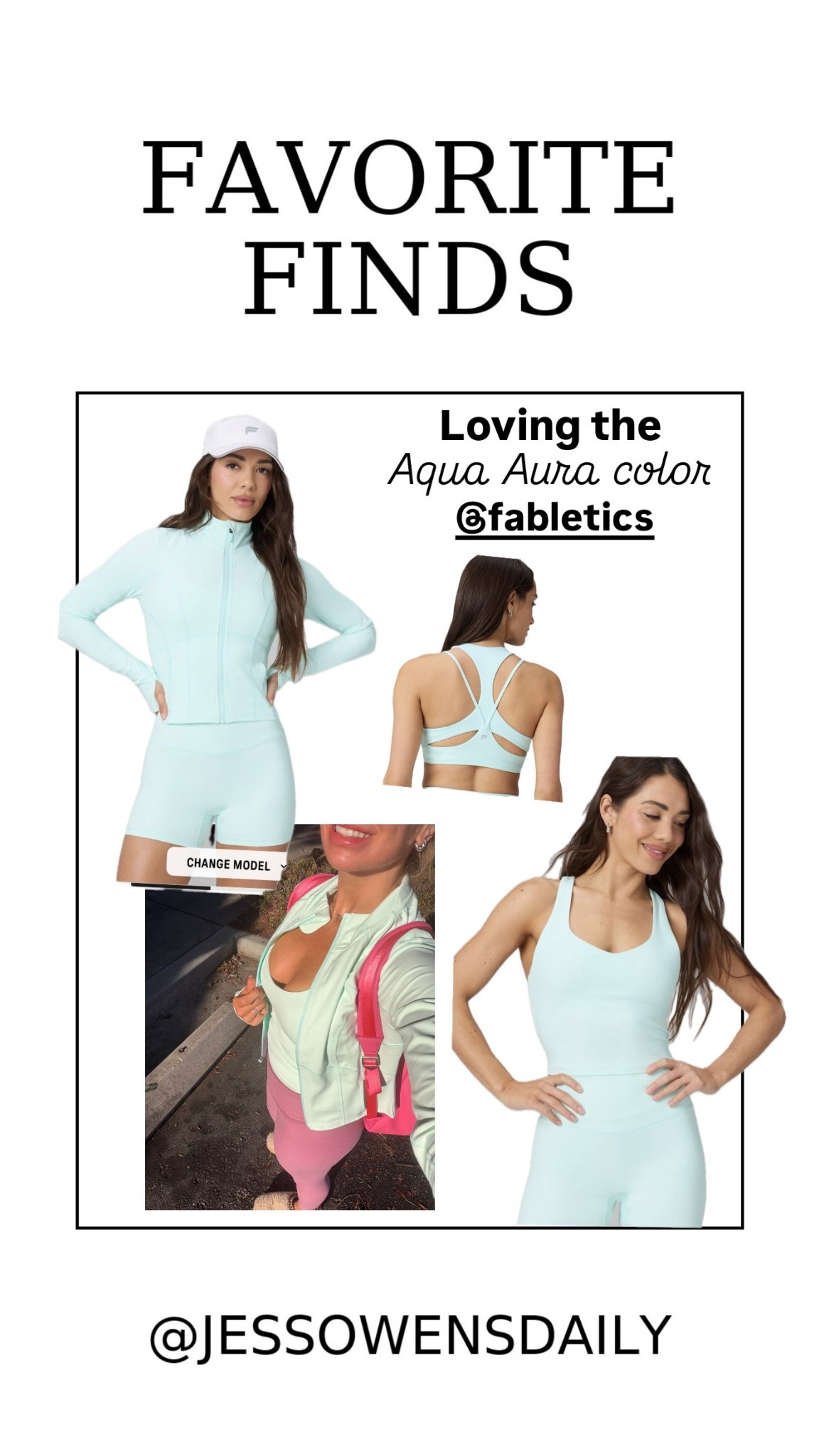 I'm loving this Fabletics workout set color aqua aura ♥️ The perfect fitness set for summer! Seriously every millennial mom's dream and uniform 💡🤩🤣

#LTKmomlife #LTKspring #LTKActive