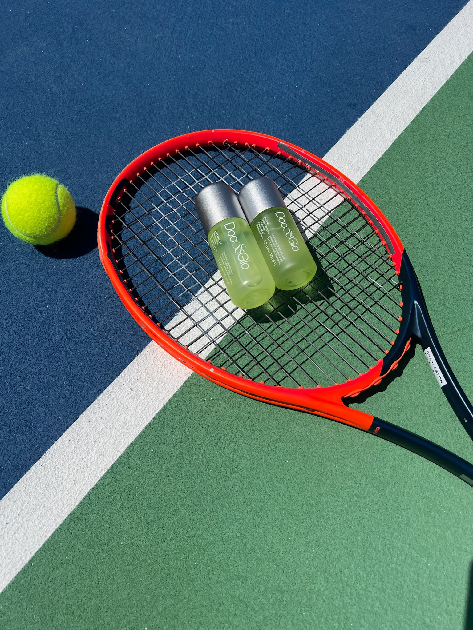 Doc & Glo on court! ✨