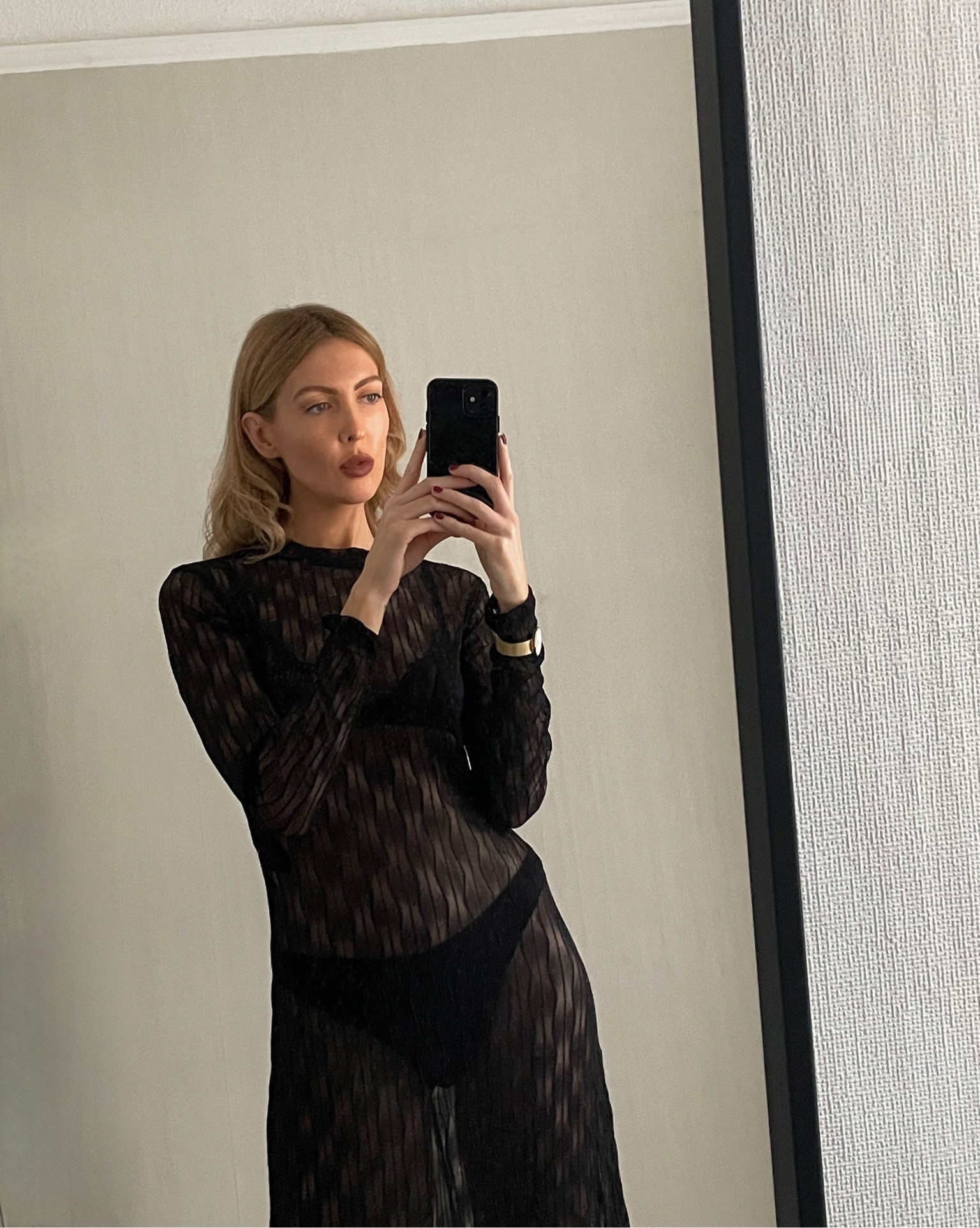 I’ve linked similar sheer dresses below. Add a blazer over the top to finish the look 

#LTKparties #LTKeurope #LTKstyletip