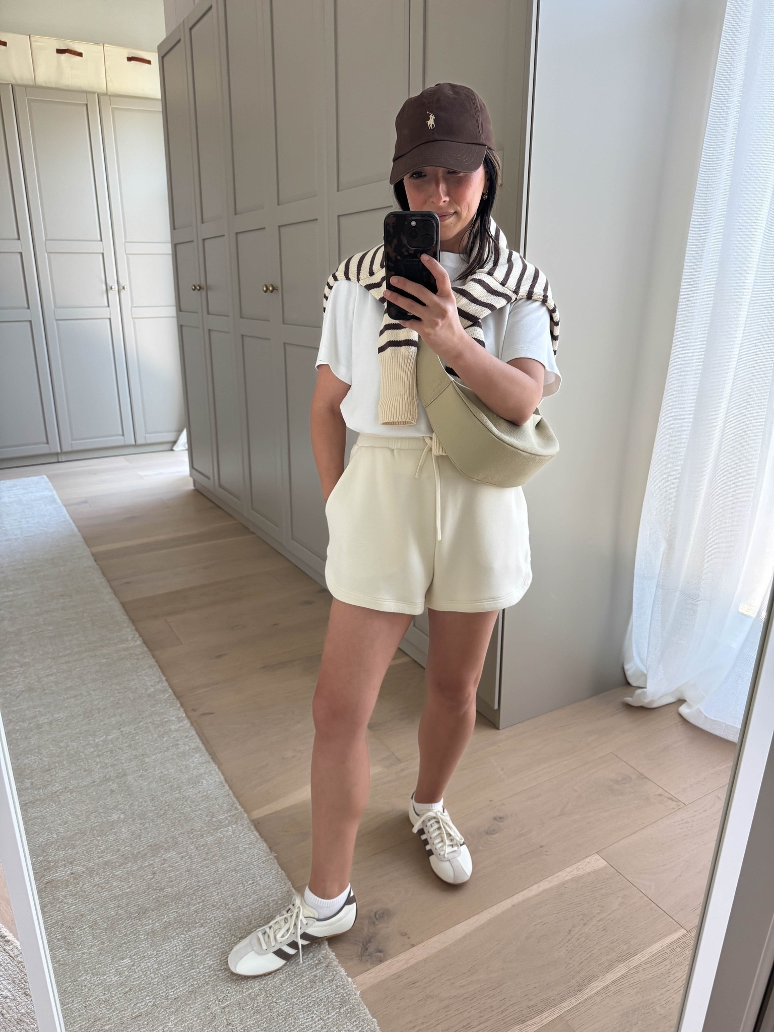 Showing you that your make outfits can still be put together. 

Aritzia tee medium
Varley Ollie shorts small
Minnow sweater small
Amazon socks
Adidas sneakers 5.5
Amazon sling bag
Polo Ralph Lauren hat
Electric Picks earrings
Dorsey James necklace 15”

summer outfits, summer style, petite style

#LTKmomlife #LTKootd #LTKPetite