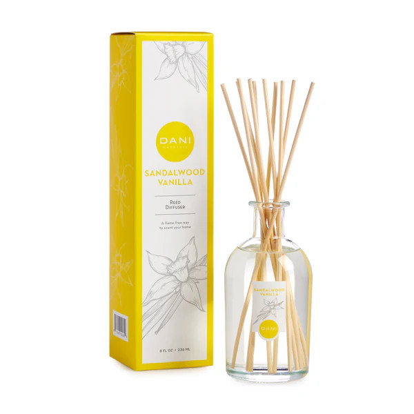 Sandalwood Vanilla Reed Diffuser - Large | DANI Naturals