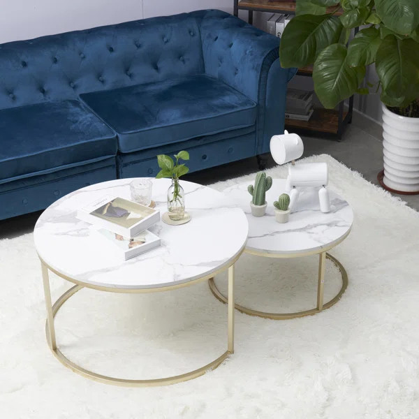 Emmaline Frame 2 Nesting Coffee Tables | Wayfair North America