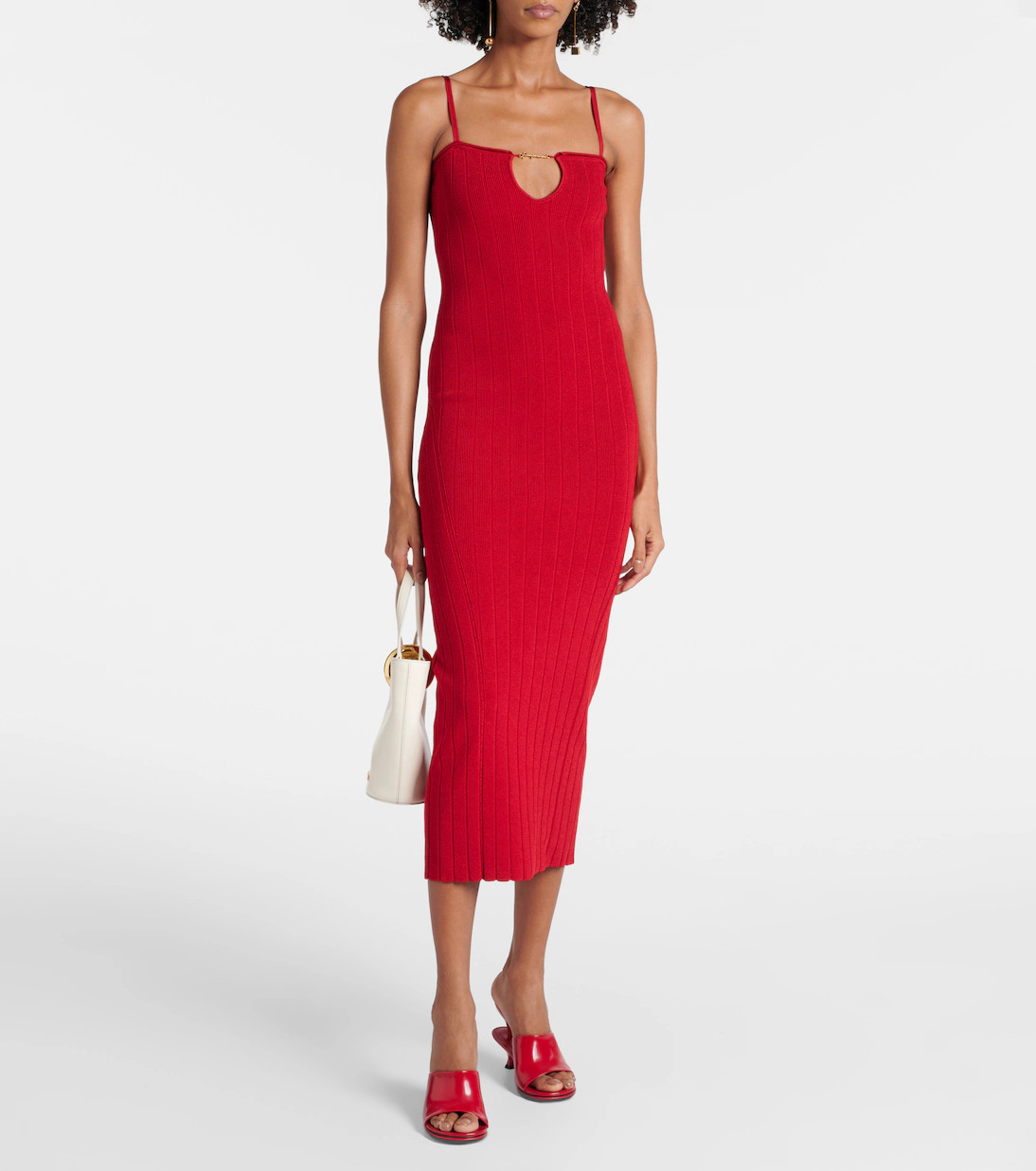 La Robe Sierra Bretelles midi dress | Mytheresa (UK)