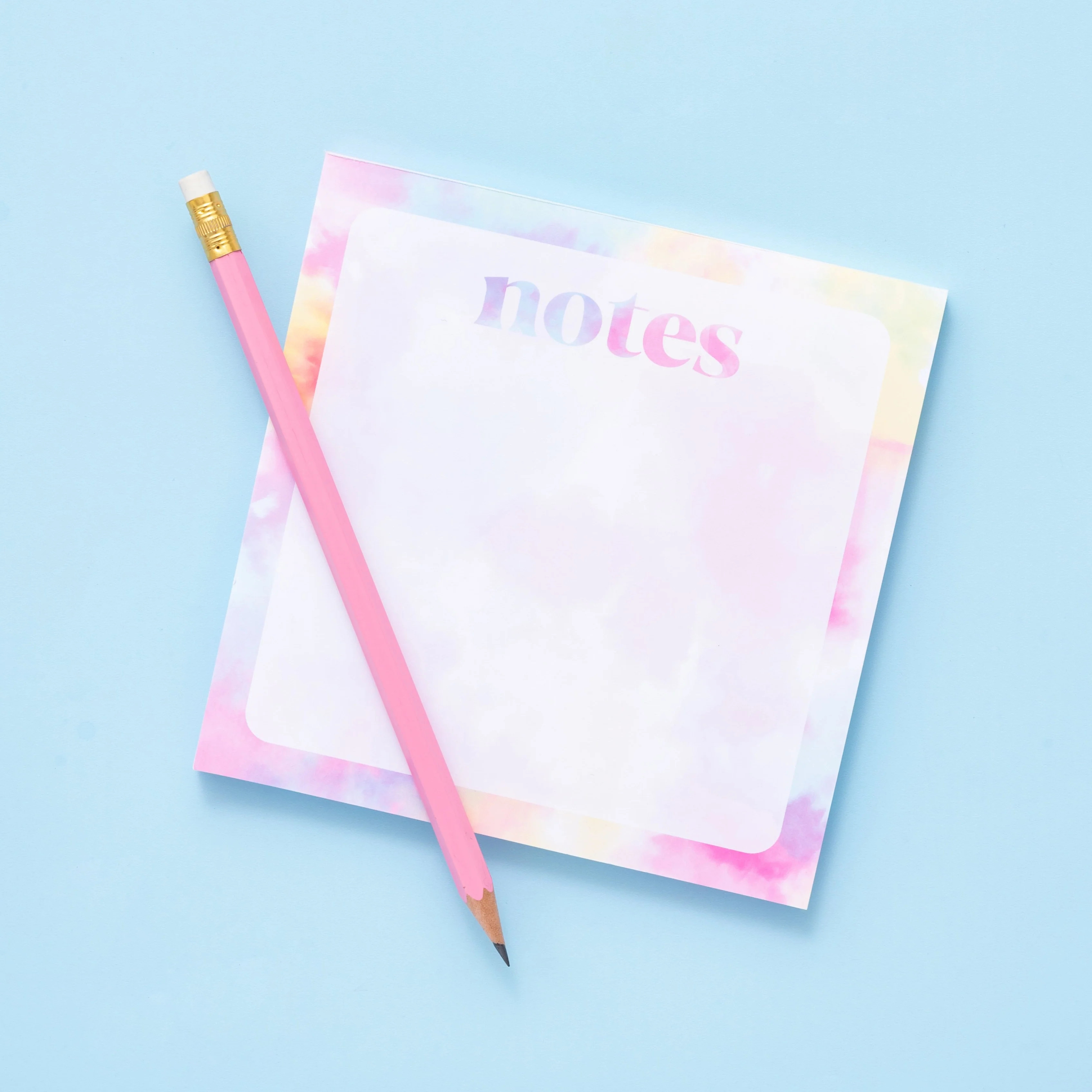 Tie Dye Collection Notes Notepad | Joy Creative Shop