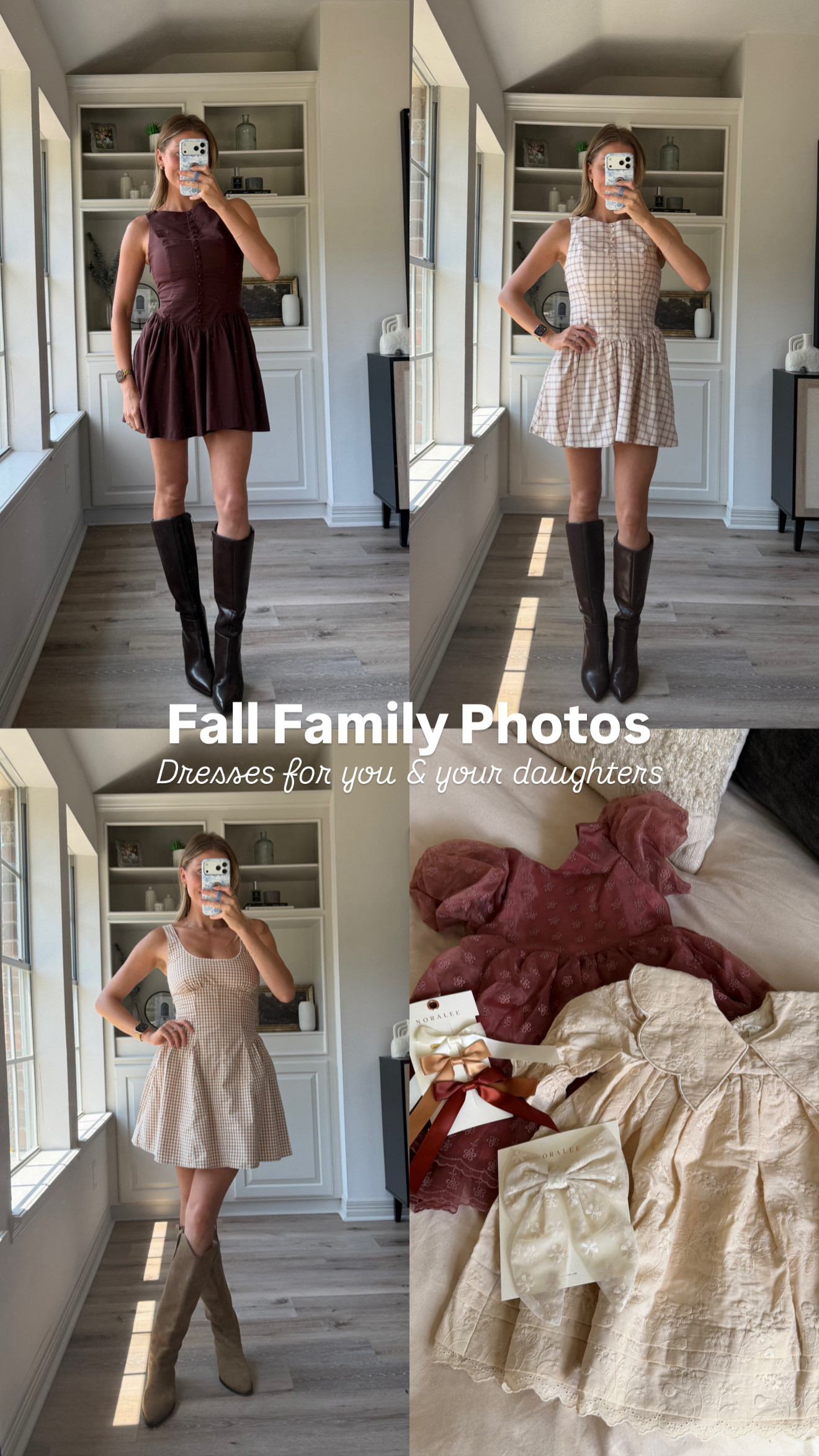 Fall family photo outfit inspo! Wearing XS in all dresses! 

 

 #LTKmomlife #LTKSeasonal #LTKKids