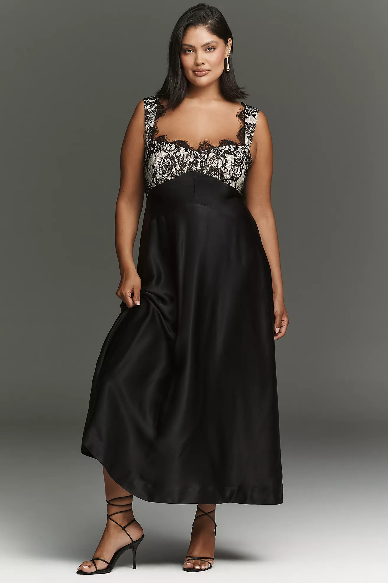 The Jocelyn Sleeveless Lace Midi Dress by Maeve | Anthropologie (US)