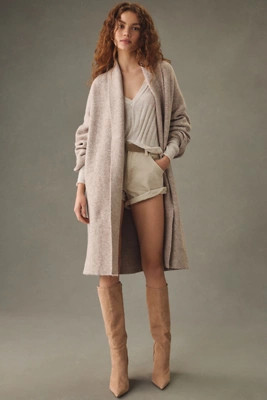 The Mariel Longline Cardigan Sweater | Anthropologie (US)