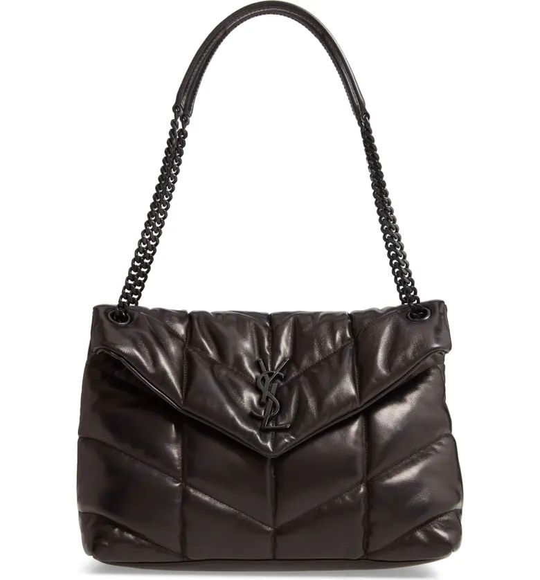 Medium Loulou Quilted Puffer Leather Shoulder Bag | Nordstrom