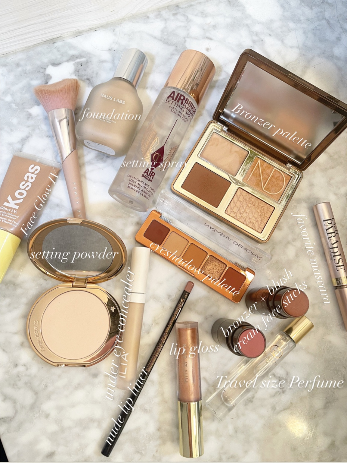 Makeup + Beauty Spring haul! 
All my favorites, Sephora Haul, Ulta & Target Makeup haul 
- Foundation
- Face Bronzer
- Under Eye concealer 
- Eyeshadow Pallet
- Holy grail Setting Spray 
- Mascara
- Creme Blush 
- Creme Contour Bronzer Stick 
All makeup great for when your traveling or for vacation!   


#LTKbeauty #LTKFind #LTKitbag