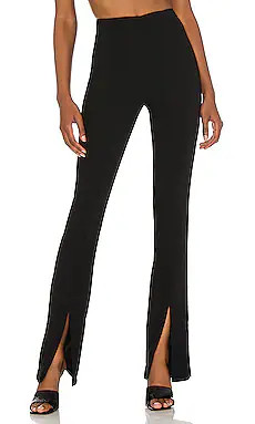 Amanda Uprichard Taryn Pant in Black from Revolve.com | Revolve Clothing (Global)