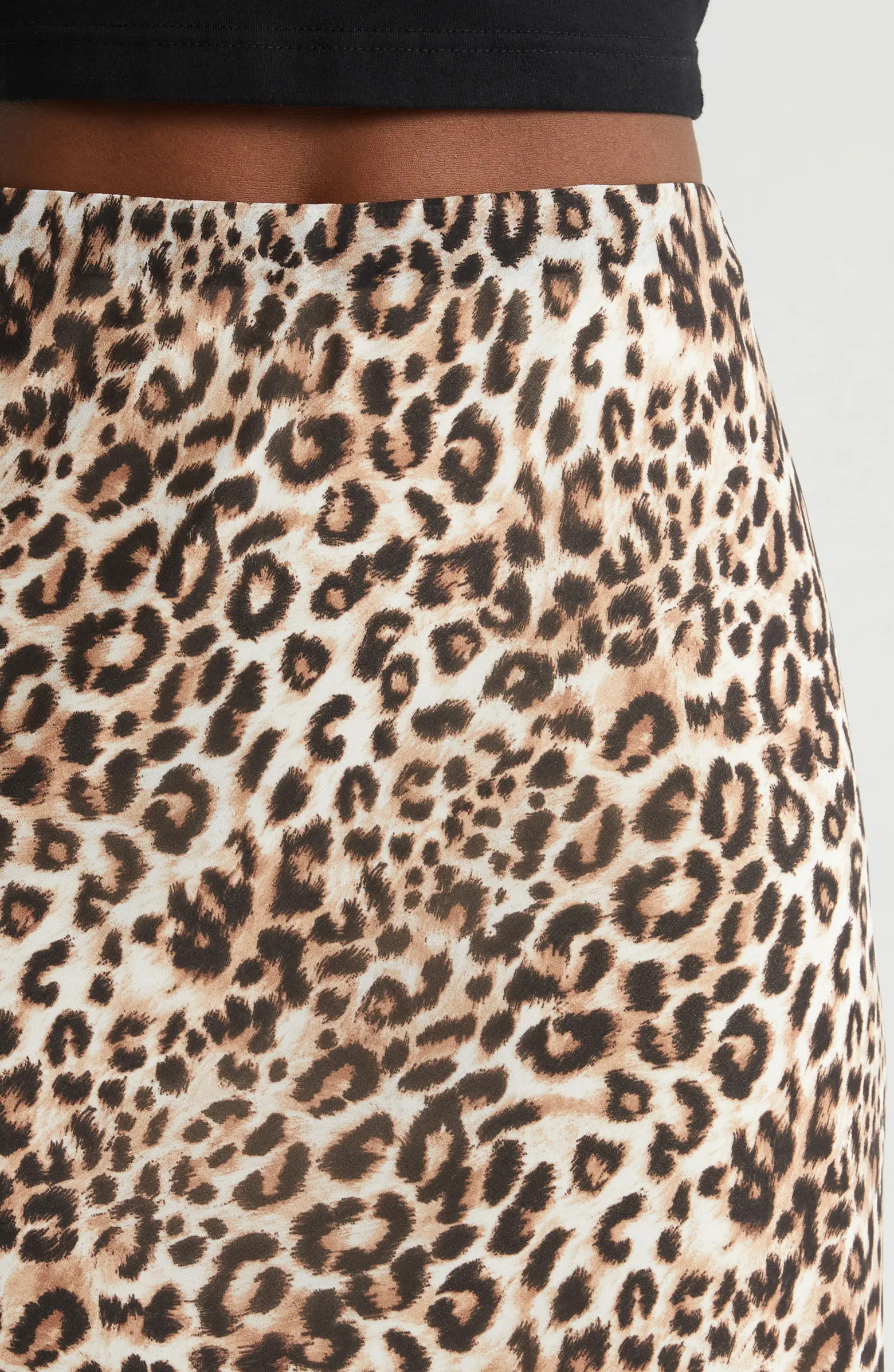 Mae Leopard Print Maxi Skirt | Nordstrom