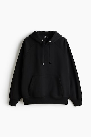 H & M - Oversized Sweatshirt Hoodie - Black | H&M (US + CA)