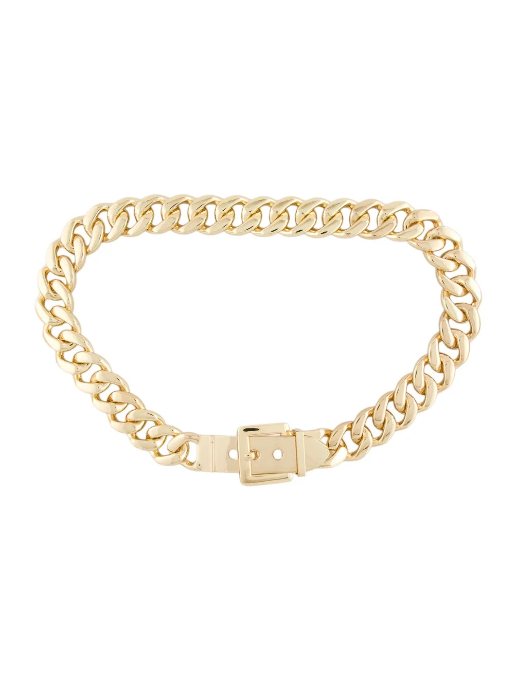Metal Chain-Link Belt | The RealReal