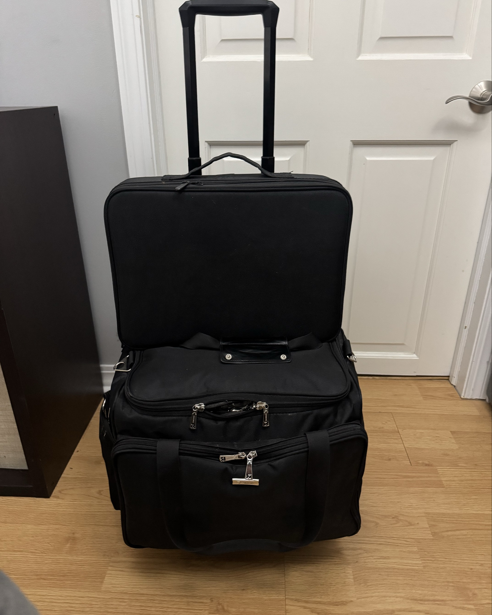 ✂️ over the years I’ve tried so many bags to transport hair tools and product for my on location wedding services. These are my go bags for hair! All my tools, irons, pins, combs, and necessities fit and the cart allows me to move them around without having to carry them 💪🏼❤️

#LTKTravel #LTKHome #LTKItBag