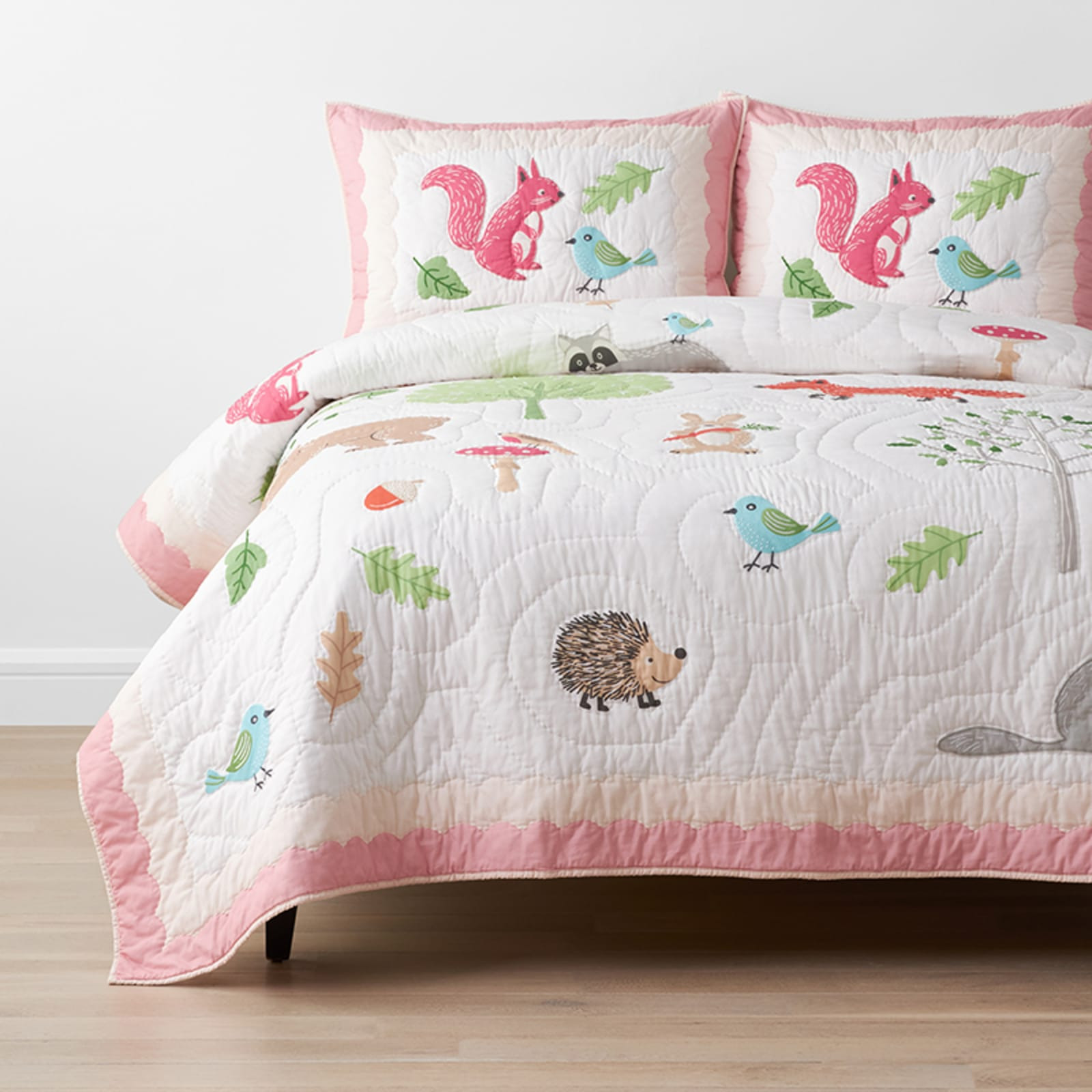 Company Kids™ Woodland Handcrafted Cotton Quilt | The Company Store