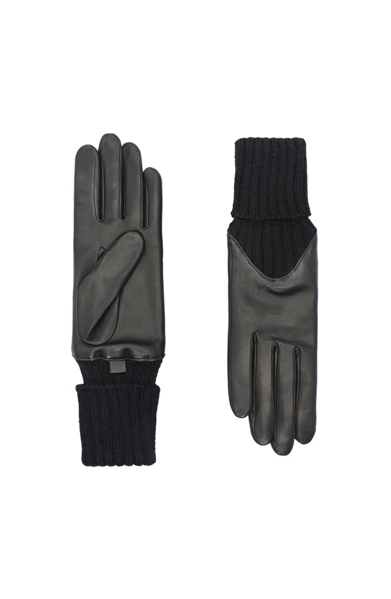 Cecilia Leather Gloves with Knitted Cuff | Nordstrom