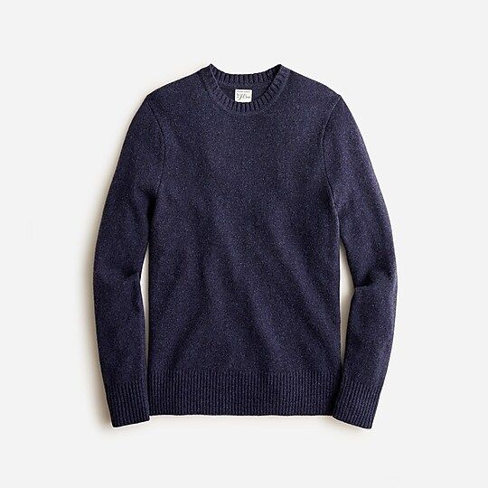 Marled rugged merino wool sweater | J.Crew US