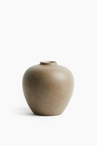 H & M - Vase en grès cérame - Beige | H&M (FR, IT, ES, PT, BE)