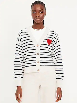 SoSoft Valentine Print Cardigan Sweater | Old Navy | Old Navy (US)