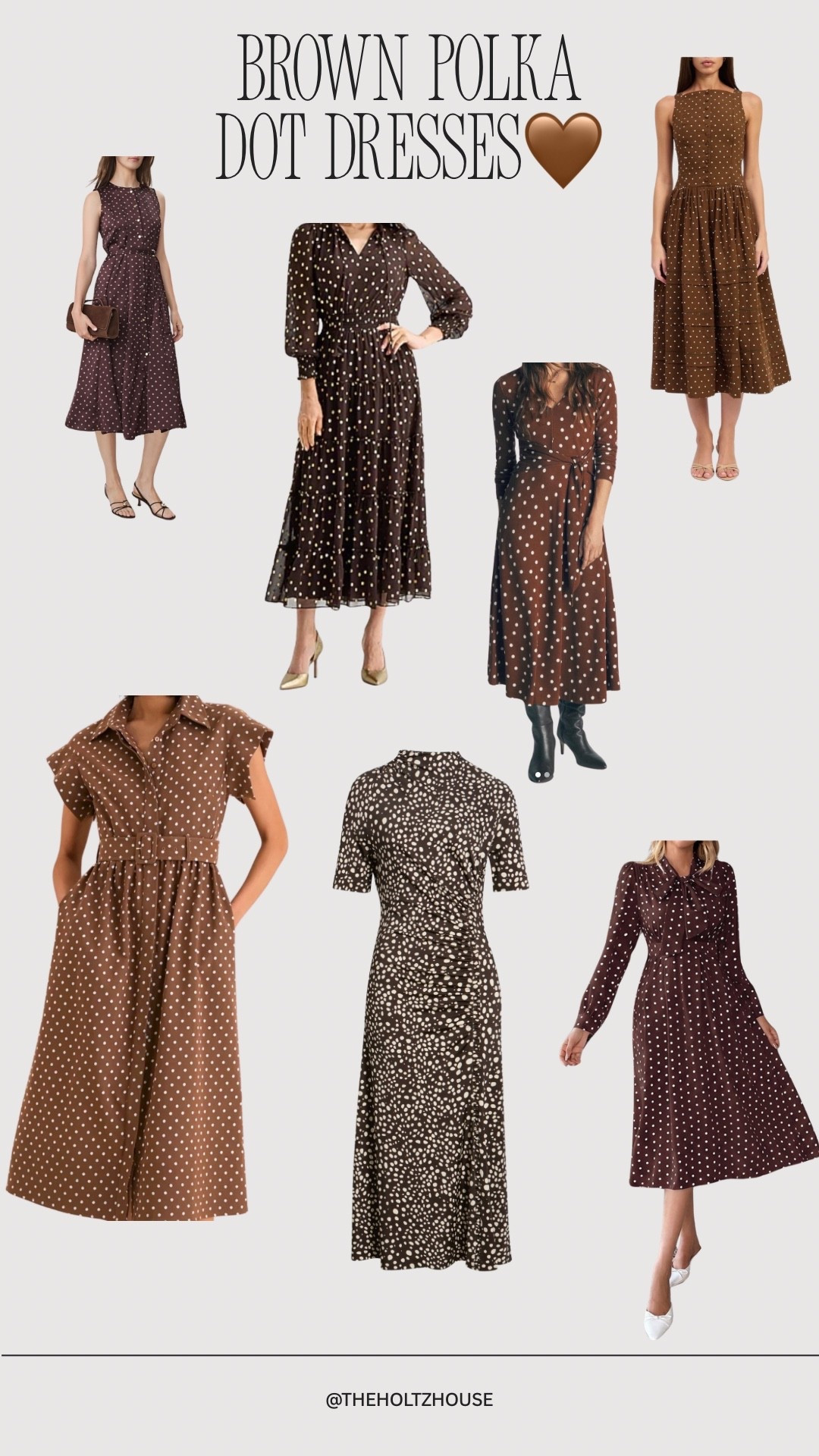 The cutest fall trend… brown polka dots! Sharing these adorable work dresses that are perfect for the office at all price points.

#LTKootd #LTKSeasonal #LTKWorkwear