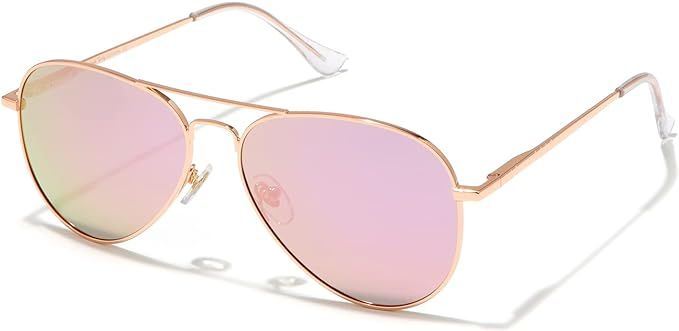 Veda Tinda Vision Aviator Sunglasses for womens men 2024 Vintage 70s Classic Trendy Retro Sunglas... | Amazon (US)