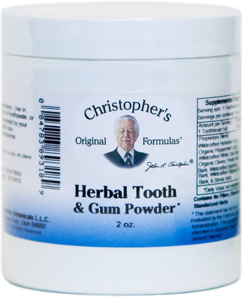 Christopher's Original Formulas Herbal Tooth and Gum Powder | Amazon (US)