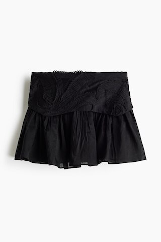 Embroidered mini skirt | H&M (UK, MY, IN, SG, PH, TW, HK)