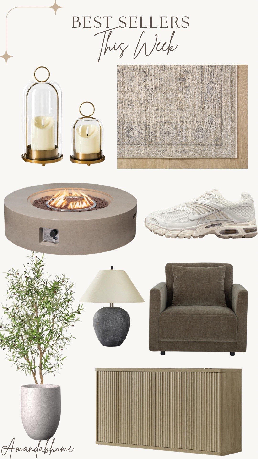 Home decor and fashion best sellers this week!

Area rug, fire pit, Nike, accent chairs lamp


#LTKSaleAlert #LTKHome