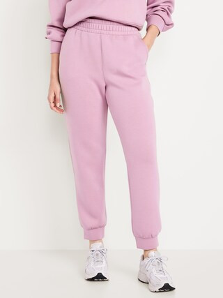 High-Waisted Bounce Fleece Jogger Sweatpants | Old Navy (US)