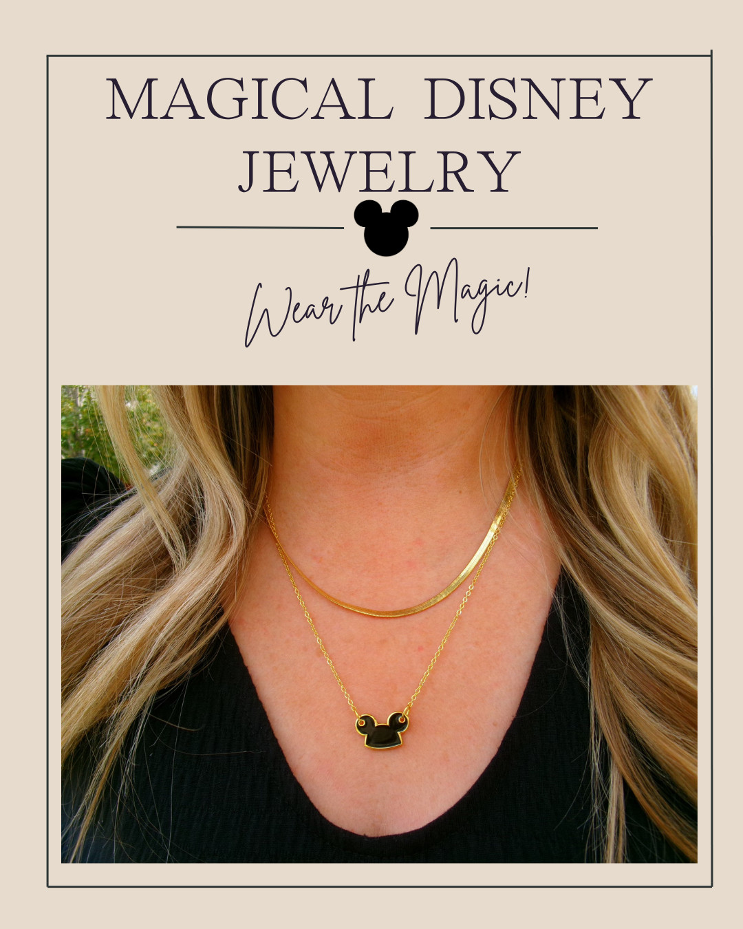 ✨ Add a little Disney magic to your everyday look! This Magical Disney Jewelry piece is the perfect mix of chic and whimsical. Layer it with your favorite gold chains or let it shine on its own—the subtle Mickey silhouette makes it a must-have for Disney lovers. Whether you’re heading to the parks or just want a touch of magic in your day, this necklace is a timeless accessory that sparkles with Disney-inspired style. 

 #LTKTravel