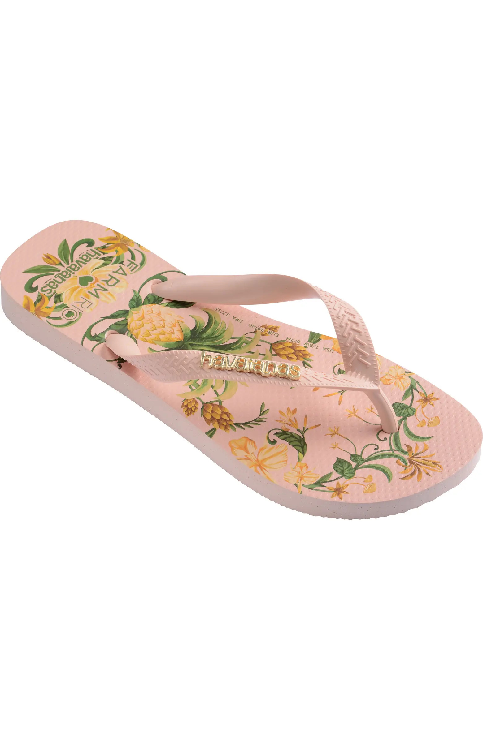 x FARM Rio Botanical Beauty Flip Flop (Women) | Nordstrom