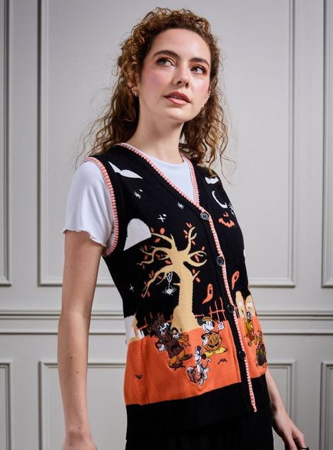 Disney Mickey & Friends Halloween Costumes Women's Sweater Vest - BoxLunch Exclusive | BoxLunch