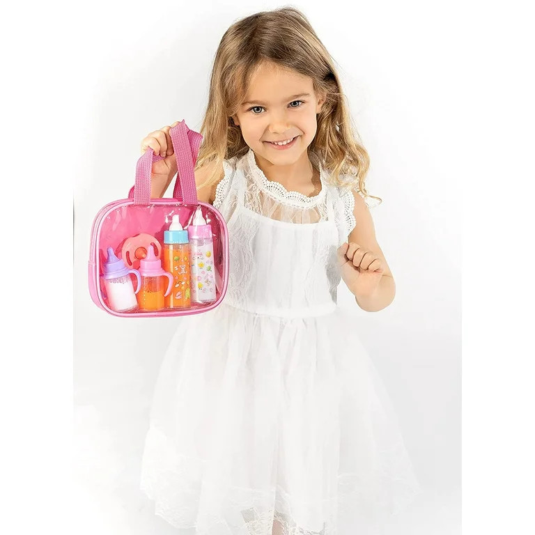 My Sweet Baby Disappearing Doll Feeding Set | Baby Care 6 Piece Doll Feeding Set for Toy Stroller... | Walmart (US)