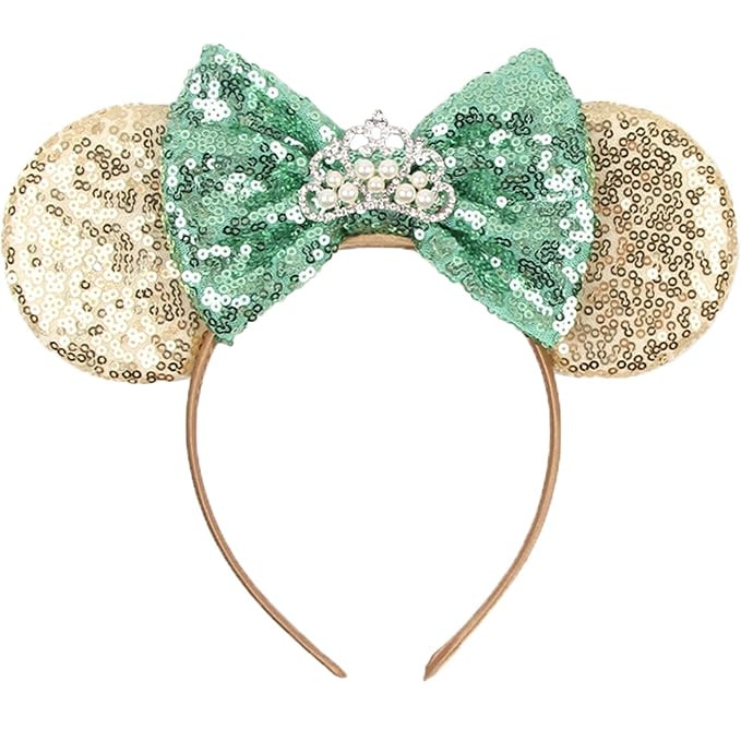Mouse Ears Sparkly Mouse Ears for Women Party, Princess Mouse Ears for Girls Holiday Theme Park C... | Amazon (US)