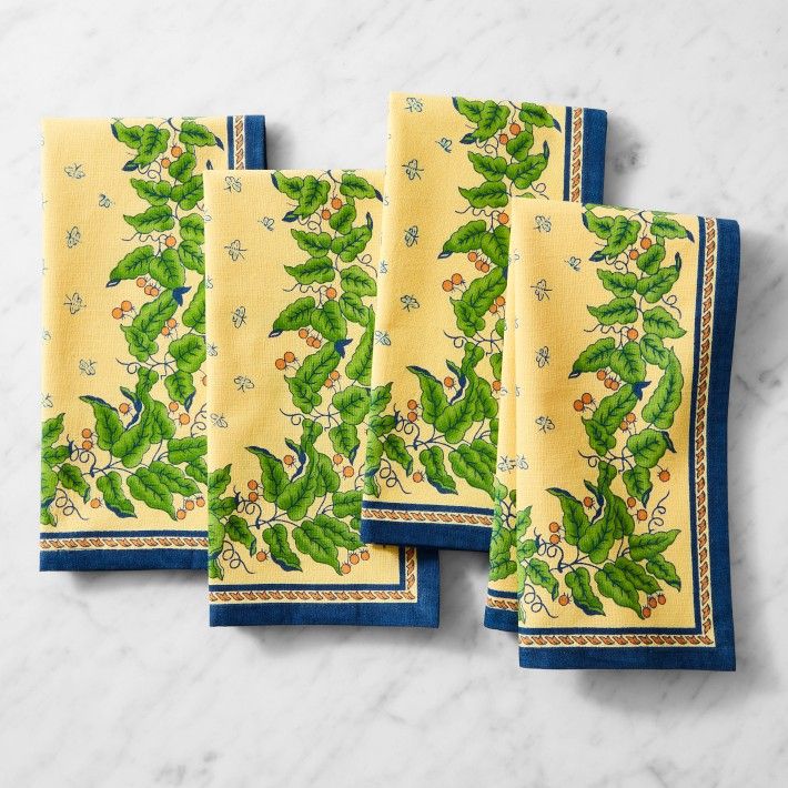 Provence Napkins, Set of 4 | Williams-Sonoma